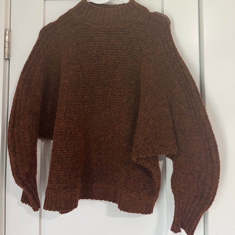 Philosophy Rich Brown/orange Women's Turtleneck Sweater